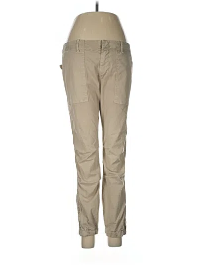 Pre-owned Nili Lotan Khaki Pant In Tan