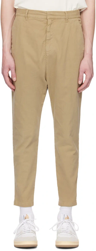 Nili Lotan Khaki Paris Trousers In Military Khaki