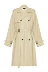 Nili Lotan Kieran Trench Coat In Khaki
