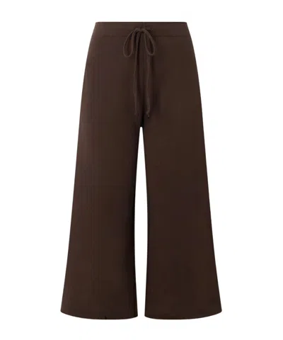 Nili Lotan Kiki Cropped Cotton-jersey Track Pants In Multi