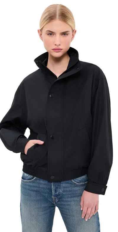 Nili Lotan Klaire Bomber Jacket Black