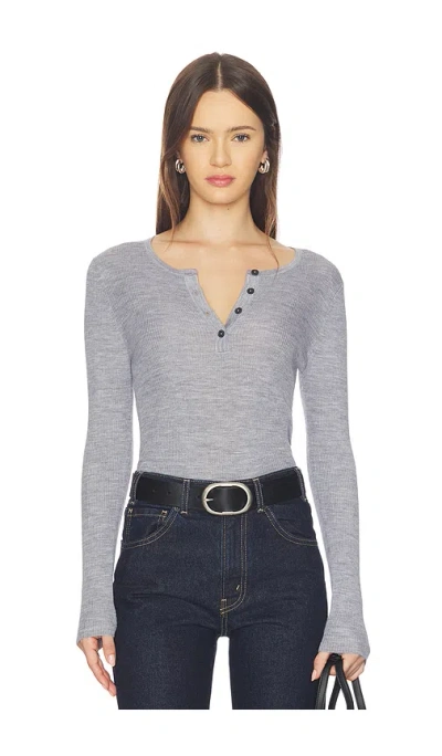 Nili Lotan Klarise Sweater In Gray