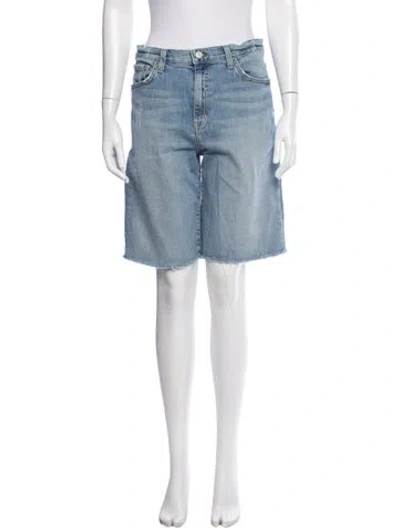 Pre-owned Nili Lotan Knee-length Shorts In Blue