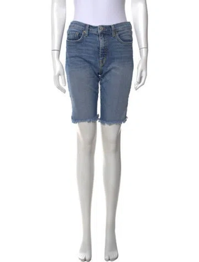 Pre-owned Nili Lotan Knee-length Shorts In Blue
