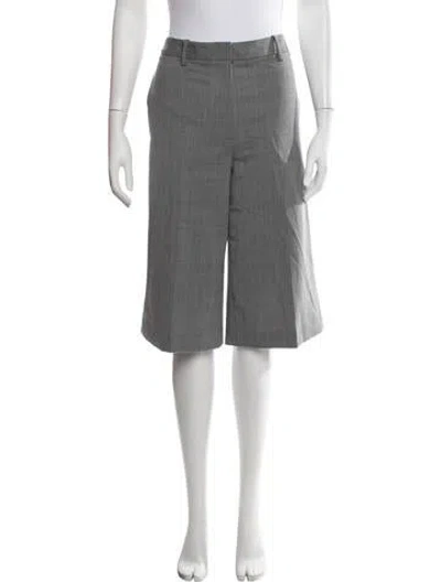 Pre-owned Nili Lotan Knee-length Shorts In Grey