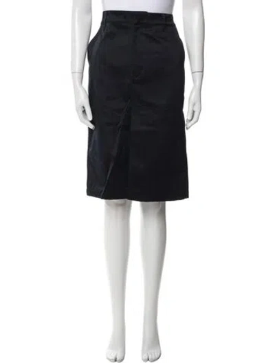 Pre-owned Nili Lotan Knee-length Skirt In Blue