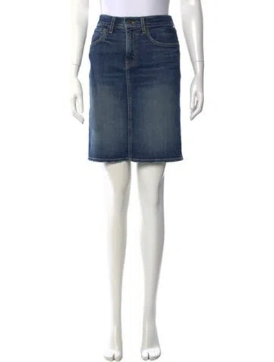Pre-owned Nili Lotan Knee-length Skirt In Blue