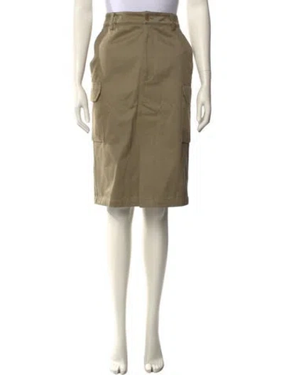 Pre-owned Nili Lotan Knee-length Skirt In Neutral