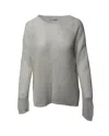 Nili Lotan Knitted Mesh Sweater In White Linen In White