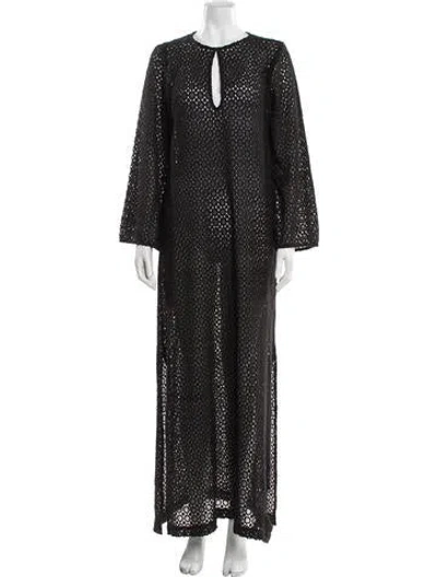 Pre-owned Nili Lotan Lace Pattern Cover-up In Multi