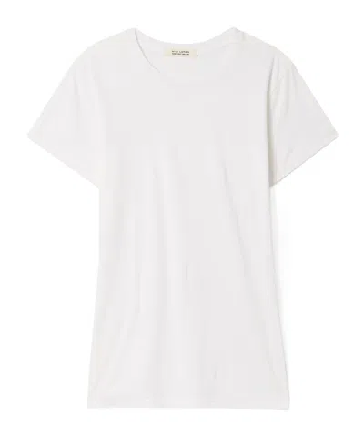 Nili Lotan Lana Cotton-jersey T-shirt In Neutral