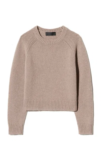 Nili Lotan Laurel Cashmere Sweater In Taupe