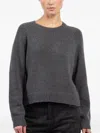 Nili Lotan Laurel Knitted Sweater In Gray