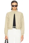 Nili Lotan Lauzerte Bomber Jacket In Brown