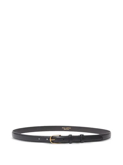 Nili Lotan Jane Belt In Black