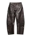Nili Lotan Leather Pant  In Multi