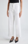 NILI LOTAN LEON WIDE LEG COTTON PANTS