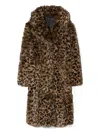 Nili Lotan Ingrid Leopard-print Shearling Coat In Animal Print