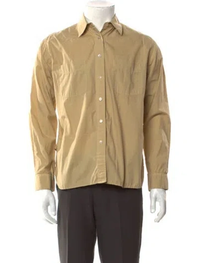 Pre-owned Nili Lotan Long Sleeve Shirt In Neutral