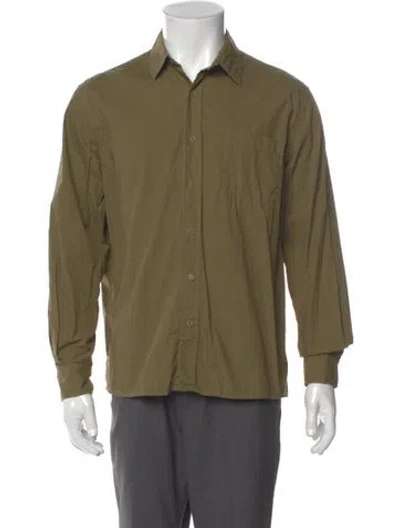 Pre-owned Nili Lotan Long Sleeve Shirt In Neutral