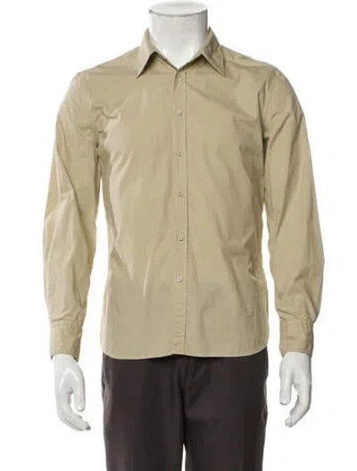 Pre-owned Nili Lotan Long Sleeve Shirt In Neutral