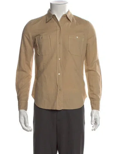Pre-owned Nili Lotan Long Sleeve Shirt In Neutral