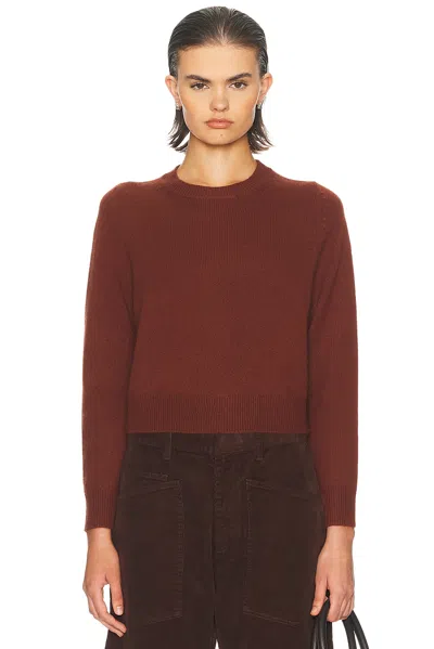 Nili Lotan Long Sleeve Sweater In Brown
