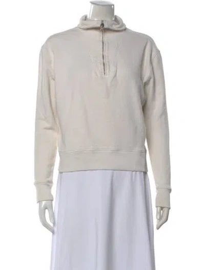 Pre-owned Nili Lotan Long Sleeve Sweatshirt In Neutral