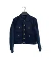 Nili Lotan Long-sleeved Casual Jacket In Black