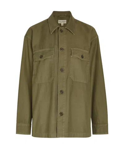 Nili Lotan Long-sleeve Casual Jacket In Green