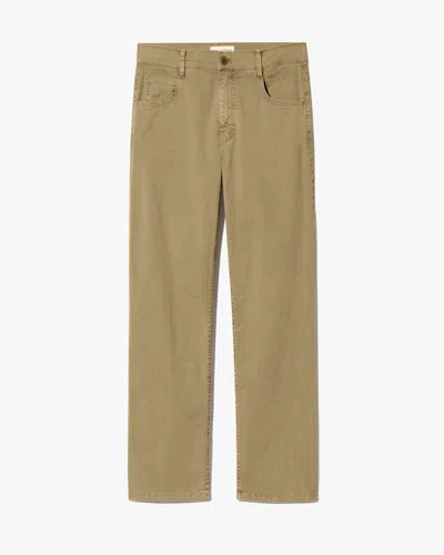 Nili Lotan Lorimer Cotton Pant In Nude