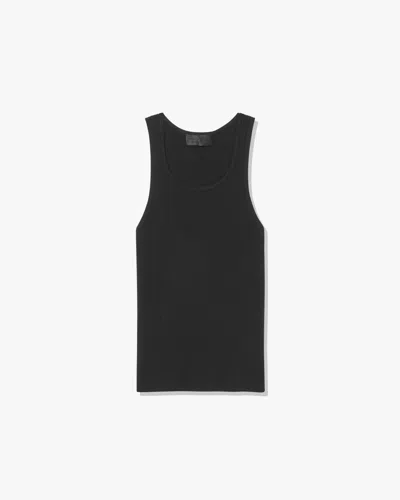 Nili Lotan Lottie Silk Knit Tank In Purple