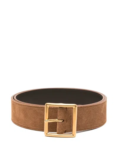Nili Lotan Marcela Belt In Brown