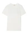 Nili Lotan Mariela Crew Neck T-shirt In White