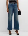 Nili Lotan Marlene High Waist Bootcut Jeans In Classic Wash