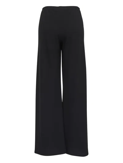 Nili Lotan Marlow Wide-leg Trousers In Black