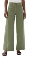 Nili Lotan Megan Wide Leg Pants In Camo