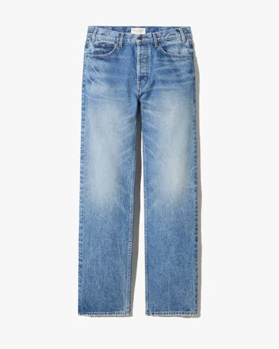 Nili Lotan Men's Billie Jean Vintage Rosebowl Wash, 38 - 100% Cotton In Blue