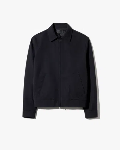 Nili Lotan Men's Fitzroy Wool Jacket Black, S - 100% Virgin Wool