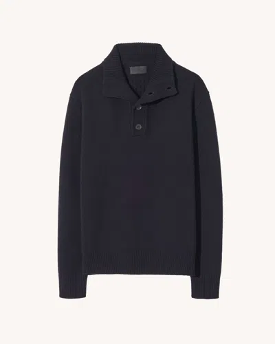Nili Lotan Men's Natan Sweater Dark Navy, S In Blue