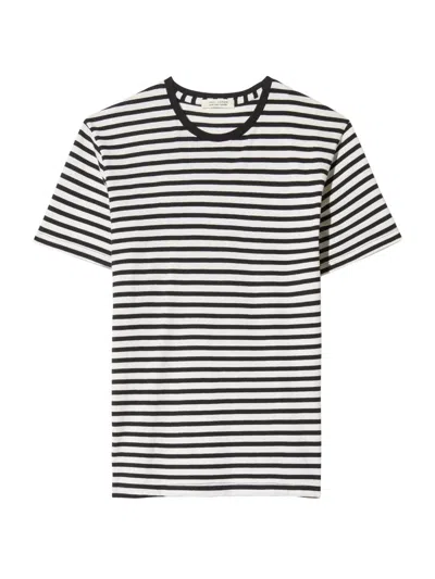 Nili Lotan Men's Pierre Striped Cotton T-shirt In Multi