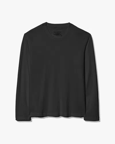 Nili Lotan Men's Sien Tee Jet Black, Xl