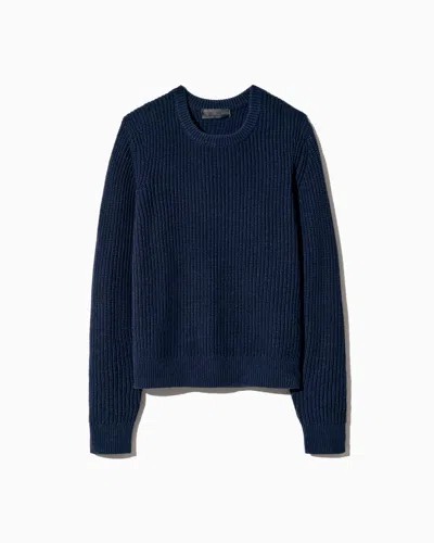 Nili Lotan Men's Tarik Sweater Dark Navy, M In Blue
