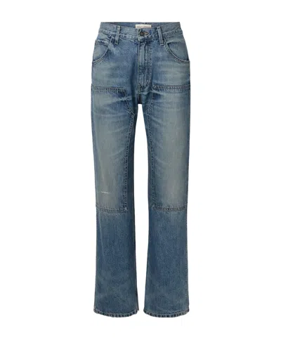 Nili Lotan Mid-rise Jeans In Blue