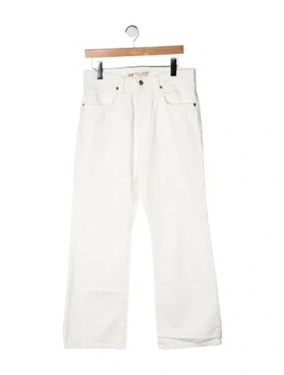 Pre-owned Nili Lotan Mid-rise Flared Jeans W/ Tags In Neutrals