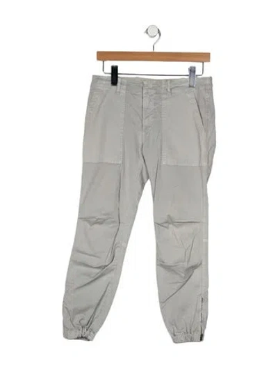 Pre-owned Nili Lotan Mid-rise Skinny Leg Jeans In Gray