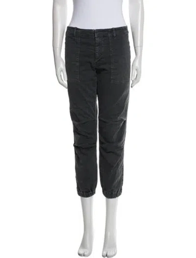 Pre-owned Nili Lotan Mid-rise Skinny Leg Jeans In Gray