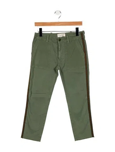 Pre-owned Nili Lotan Mid-rise Skinny Leg Jeans In Green