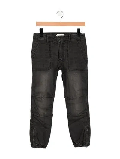 Pre-owned Nili Lotan Mid-rise Straight Leg Jeans In Multi