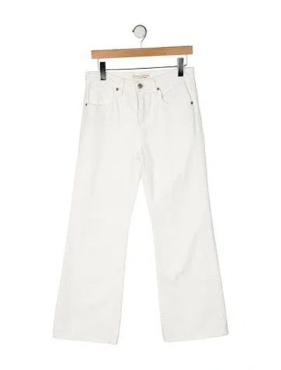 Pre-owned Nili Lotan Mid-rise Wide Leg Jeans In Multi